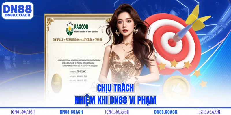 Chịu trách nhiệm khi DN88 vi phạm
